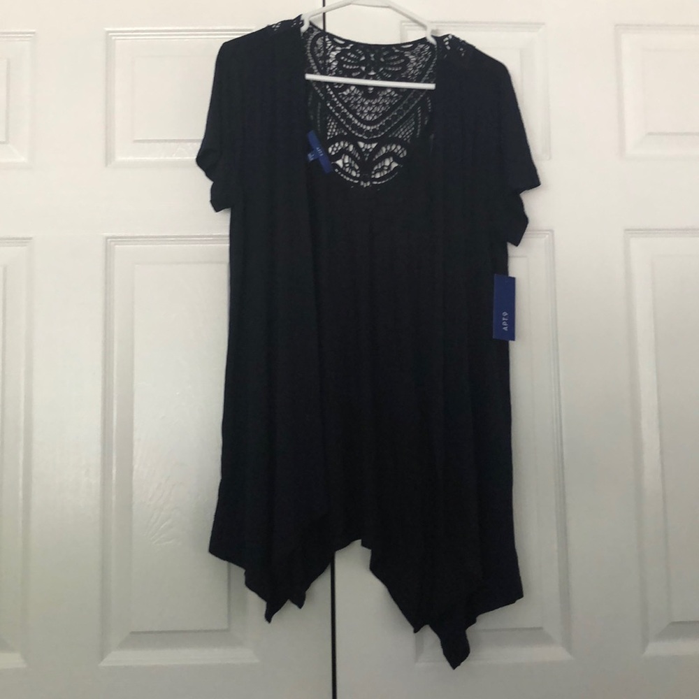 🌟 NWT Knit T-Shirt Cardigan